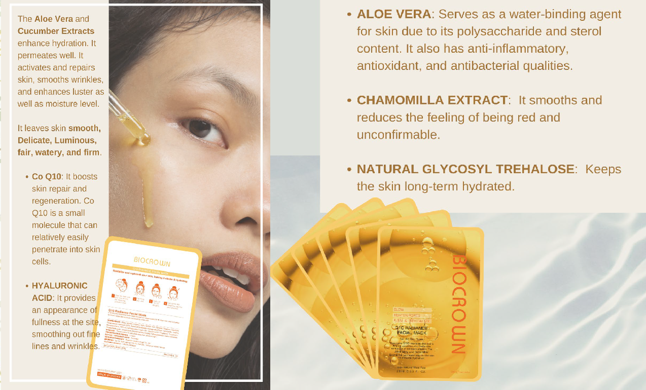 Lợi ích của mặt nạ Q10